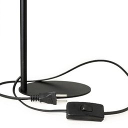 Abajur de Mesa 028 Retrô Industrial E27 35cm Preto - 6