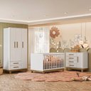 Ver imagem 1 de Quarto de Bebê  completo Q Encanto Slim - Q Move