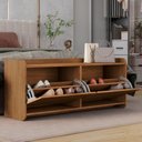 Ver imagem 2 de Sapateira 2 Portas Dinamo Zagreb Cedro