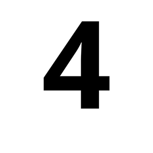 Numero Chapa 60mm Acm Preto Comfortdoor