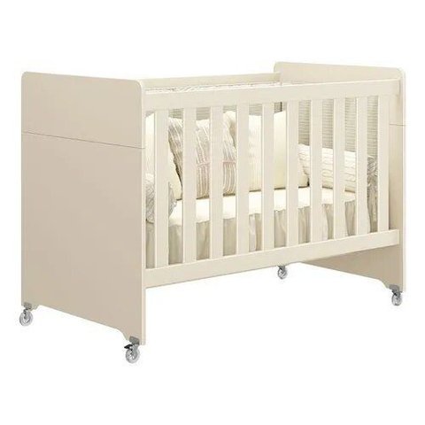 Berço Americano Evolution Multifuncional Flex 4 em 1reller - 3 Cores:areia/acetinado