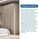 Ver mais imagens de Módulo Guarda-Roupa de Canto 4 Portas 2 Gavetas Infinity Bege/Duna