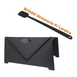 Lareira Portátil À Lenha De Ferro Para Área Externa e Jardim Preto - 6