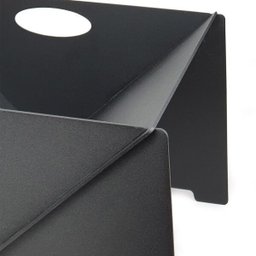 Lareira Portátil À Lenha De Ferro Para Área Externa e Jardim Preto - 5