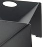Lareira Portátil À Lenha De Ferro Para Área Externa e Jardim Preto - 5