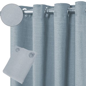 Cortina 8 Furos Corta Luz 1 Folha 1.40x2.50m Janela Porta Sala Casa