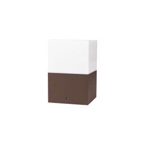 Mini Poste Balizador 205 para Jardim com LED 5,5W 11cm Marrom 2700K 220V