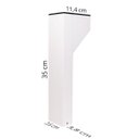 Ver imagem 7 de Poste Balizador 270 Para Jardim LED 5,5W 35cm Branco 2700k 220v