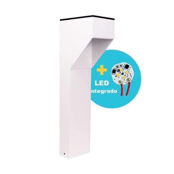 Poste Balizador 270 Para Jardim LED 5,5W 35cm Branco 2700k 220v - 6