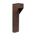 Ver imagem 1 de Poste Balizador 270 Para Jardim LED 5,5W 35cm Marrom 5000k 220v