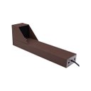 Ver imagem 4 de Poste Balizador 270 Para Jardim LED 5,5W 35cm Marrom 5000k 220v