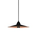 Ver imagem 1 de Luminária Pendente Chapéu Chinês 519 Cozinha Bancada Preto com Cobre