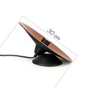 Ver imagem 2 de Luminária Pendente Chapéu Chinês 519 Cozinha Bancada Preto com Cobre