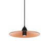 Luminária Pendente Chapéu Chinês 519 Cozinha Bancada Preto com Cobre - 3