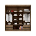 Ver imagem 3 de Guarda-Roupa Casal Atraente 1940 Demolição/Baunilha - Araplac