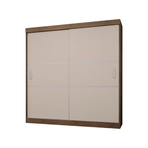 Guarda-Roupa Casal Atraente 1940 Demolição/Baunilha - Araplac