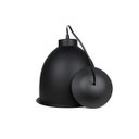 Ver imagem 4 de Pendente 528 Retrô/ Industrial 23,5cm Preto com Cobre