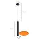 Ver imagem 3 de Pendente Tubo 718 - Gu10 para Mini Dicroica - 50cm Preto