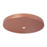 Canopla de Alumínio 12cm Modelo 620 para Pendentes e Lustres de Teto Cobre - 2
