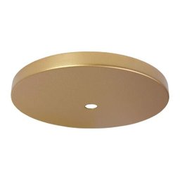 Canopla de Alumínio 12cm Modelo 620 para Pendentes e Lustres de Teto Dourado - 2