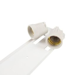 Plafon Sobrepor de Teto Quadrado - 4 Lâmpadas E27 - 40x40cm Branco - 3