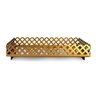 Bandeja de Apoio Dourada Banheiro Cozinha Sala 20cm x 12,5cm Dourado - 3