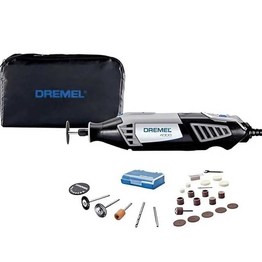 Micro Retífica Dremel 4000 com 26 Acessórios 127v Multiferramenta - 3