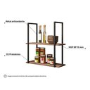 Ver imagem 2 de Prateleira Industrial Multiuso Wire com 2 Tampos Bp 15mm