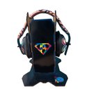 Ver imagem 3 de Abafador de Ruido Preto para Autistas 12 Db com Suporte Infinity Rose Decorativo