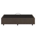Ver imagem 4 de Base Cama Box Baú Solteiro Veludo Marrom SkyBox