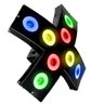 Jogo De Luz Xtreme Deltrônica 8 Canhão Par Com 8 Leds - 1
