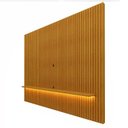 Ver imagem 3 de Painel Ripado 230x250 Com LED Para TV 85 Polegadas Nobre Gelius Naturale