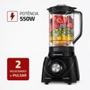 Ver imagem 6 de Liquidificador Pratic Turbo Mondial L-98-b 220v 60hz