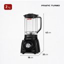 Ver imagem 4 de Liquidificador Pratic Turbo Mondial L-98-b 220v 60hz