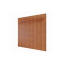Ver imagem 5 de Painel Quarto P/ Tv até 65 Pol Maragogi C/ Prateleira Ripado 185x220cm Cinamomo - Permóbili