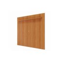 Ver imagem 4 de Painel Quarto P/ Tv até 65 Pol Maragogi C/ Prateleira Ripado 185x220cm Cinamomo - Permóbili