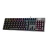 Teclado Gamer Mecânico Royal Score, Full Size, Blue Switch, Abnt2, Rgb Preto Warrior - Tc313out [ree - 3