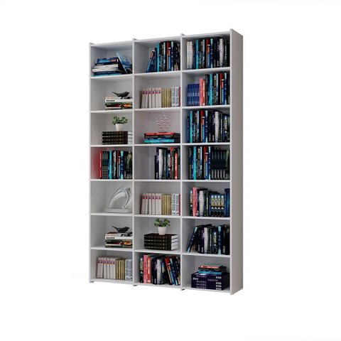 Estante Livreiro Multiuso Escritório 18 Nichos Montenegro Casa Mobília Movelaria