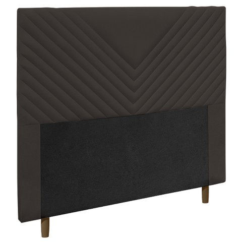Cabeceira Cama Box Casal Viena 140cm Corano Marrom - Abmaza