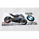 Ver imagem 2 de Porta Chaves Decorativo de Parede - Motos Bmw