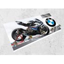 Ver imagem 3 de Porta Chaves Decorativo de Parede - Motos Bmw