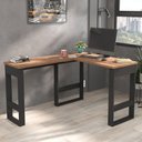 Ver imagem 2 de Mesa para Computador em L Chess F04 Preto/Solanum - Mpozenato
