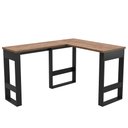 Ver imagem 3 de Mesa para Computador em L Chess F04 Preto/Solanum - Mpozenato