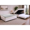 Ver imagem 1 de Cama Baú c/Aux Crc Solt +Colchão Ortopédico Shelby Hellen -
