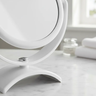 Espelho de Aumento Dupla-face para Maquiagem Miroir - Branco - 4