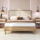 Ver imagem 6 de Cama Casal Palhinha Oslo 27055 Pes Madeira 152 Cm Hanover Artesano