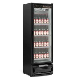 Refrigerador/Expositor Vertical Conveniência Cerveja e Carnes Gcbc-45 Pr Preto Gelopar 445L - 3