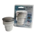 Ver imagem 2 de Valvula Click 1 1/4 Corpo Plastico Tampa Inox Flux Hidro