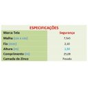 Ver imagem 4 de Tela Soldada Alambrado Segurança 7,5x5 1,50x25m 2,1mm Morlan