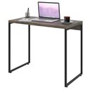 Ver imagem 1 de Mesa de Escritório Escrivaninha 90cm Dynamica Industrial C08 Carvalho Dark - Mpozenato
